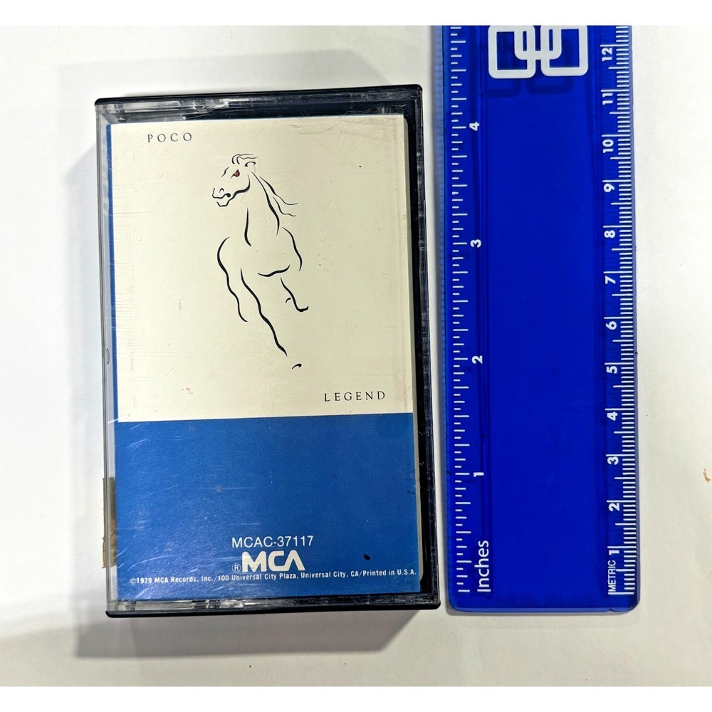 Poco Legend Vintage Cassette Tape MCA MCAC-37117 Country Rock Album 1979